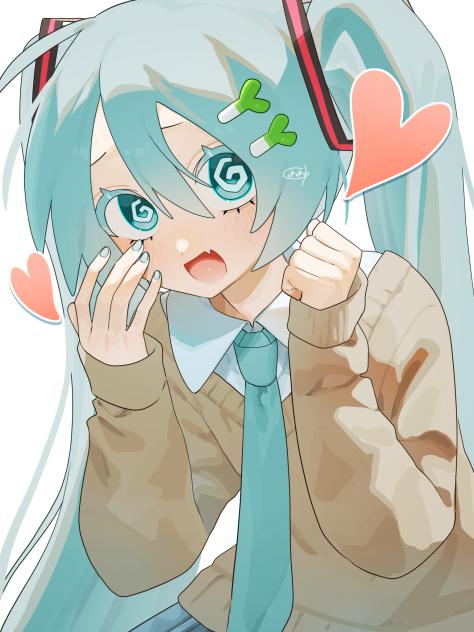 ぐるぐる目ぎゃるミクさん