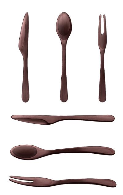 和菓子カトラリー(木製)