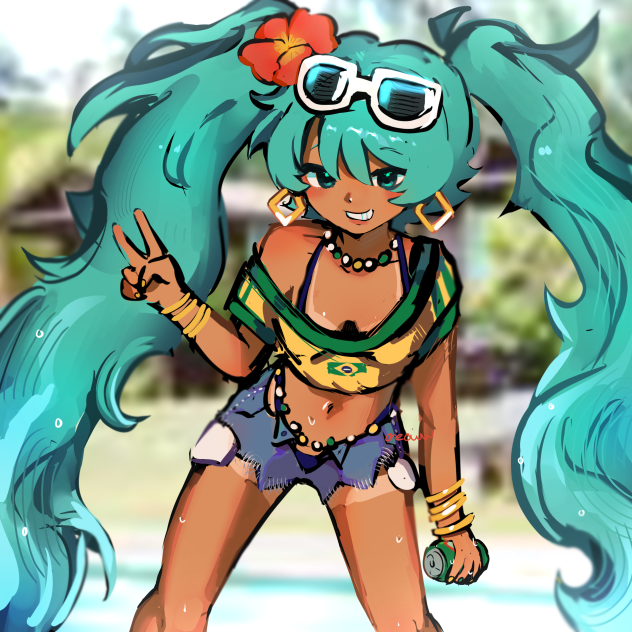 Brazil Miku 🇧🇷