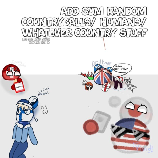 Countryballs Countryhumans collab