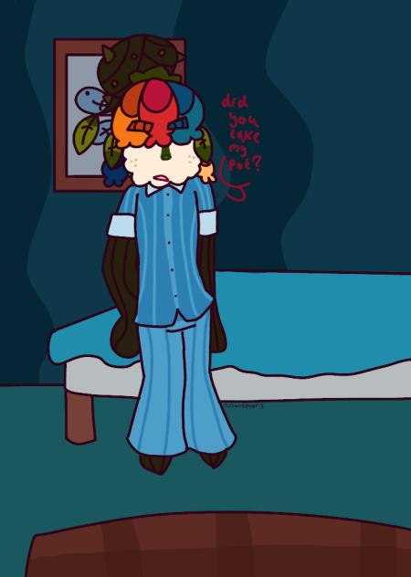 Did you take his pot