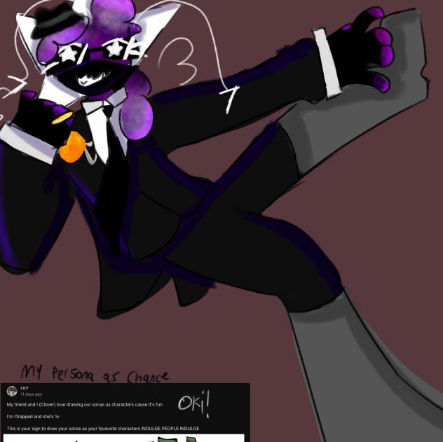My persona as Chance!