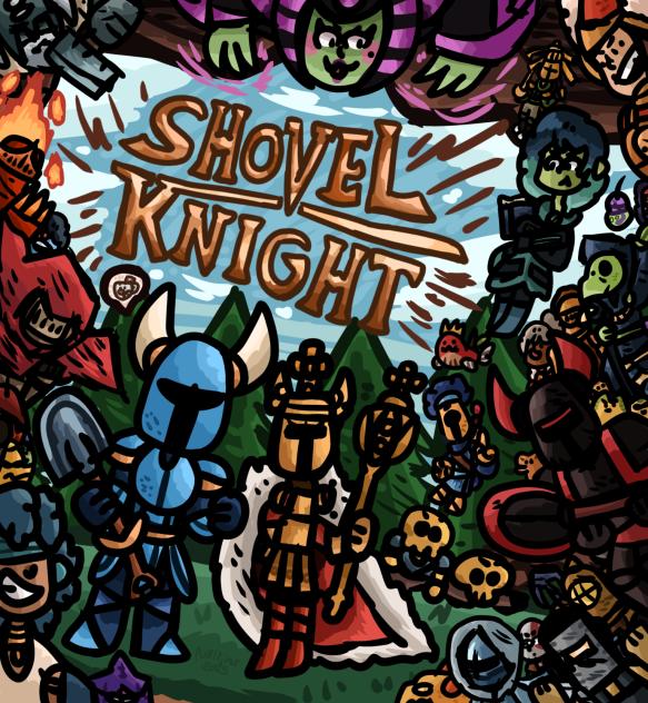shovel knight!!
