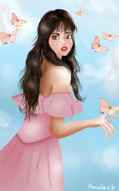 Butterfly girl
