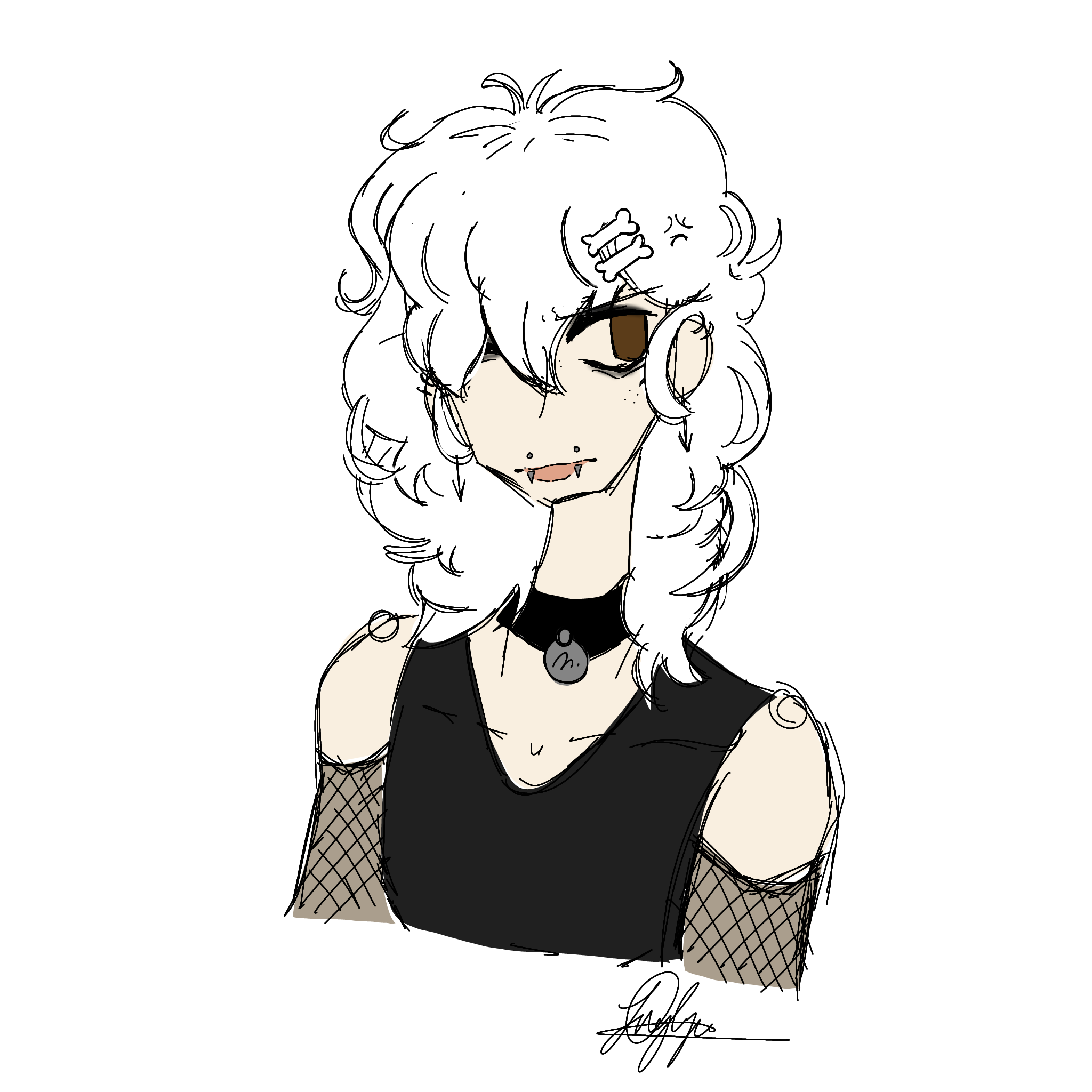 genderbent Selene Belle-Rose 🕸🕷 - ibisPaint