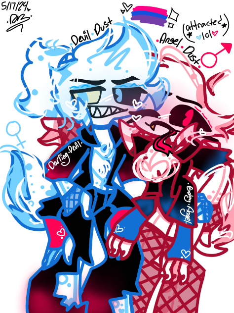 •Bi Angel AU•