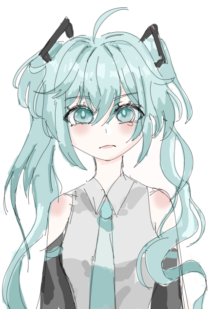 Miku Sketch I‘m probably not gon finish