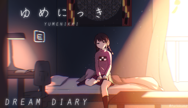 ゆめにっきの主人公描いてみた