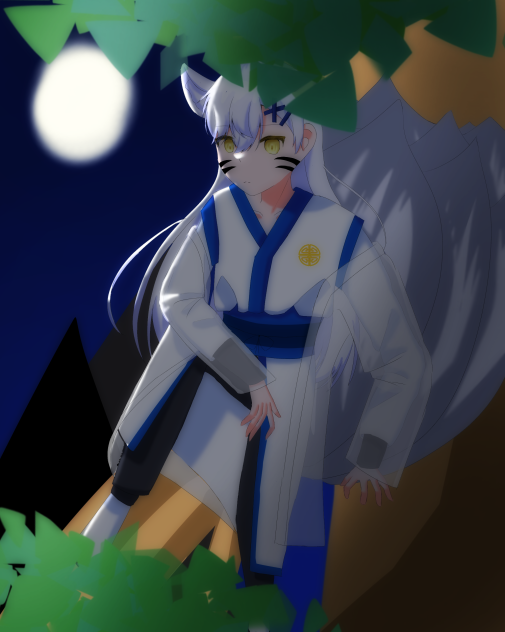 레하 구미호 잭님 팬아트 - ibisPaint