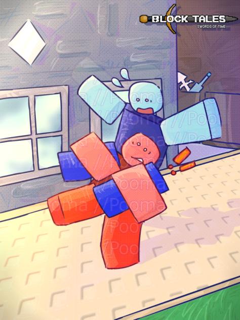 Red n Blue!! ( block tales )