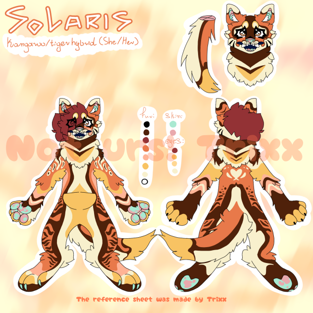 Solaris' reference sheet