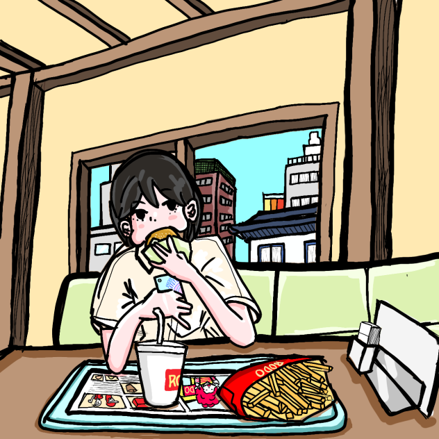 ハンバーガーショップ