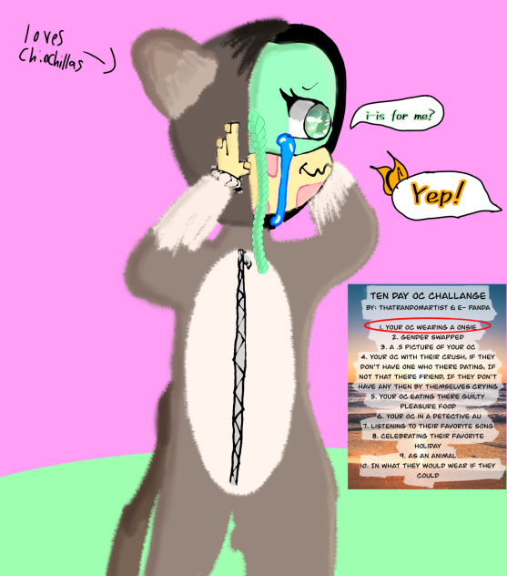 10 day OC challenge day 1, onsie