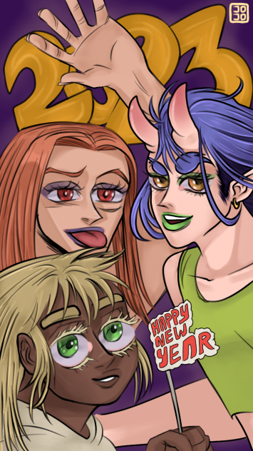 Happy new year - ibisPaint