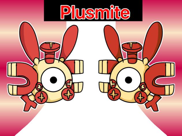 Plusle+Magnemite