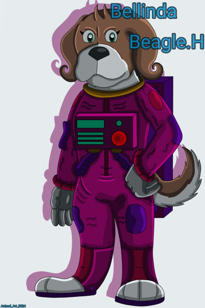 Meteor cadet Bellinda Beagle-Harrier