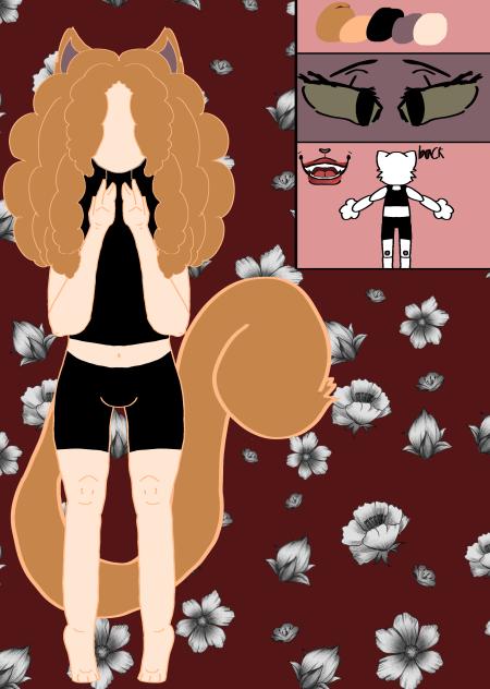 Ref sheet of Genevieve