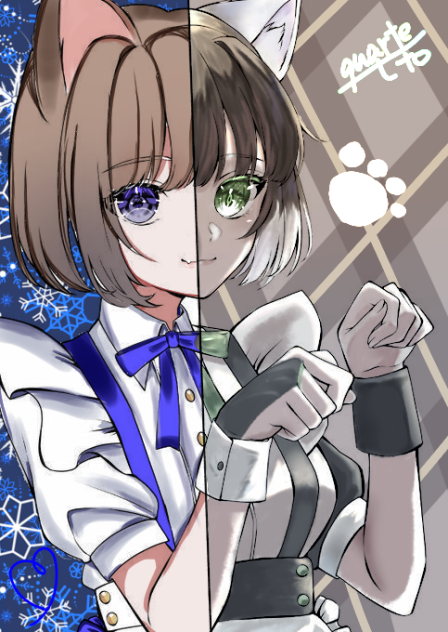 右側を塗りました