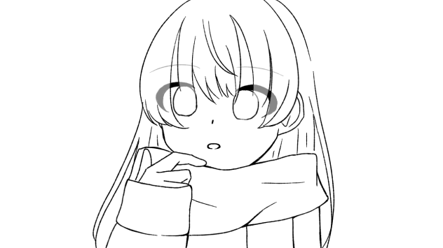 冬　線画