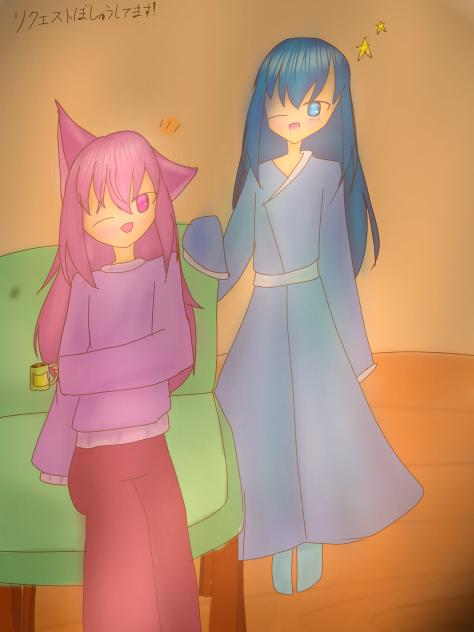 塗り絵自分で塗ってみたバージョン