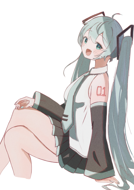 座りミク