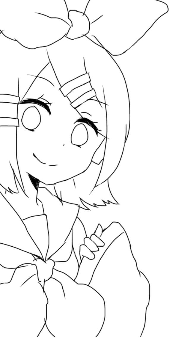 リンちゃん線画 - ibisPaint