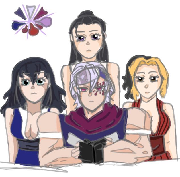 Tengen  and his wives