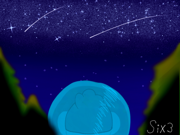 When looks at he’s mom …