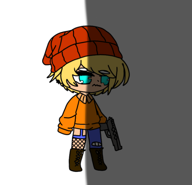 I colored it