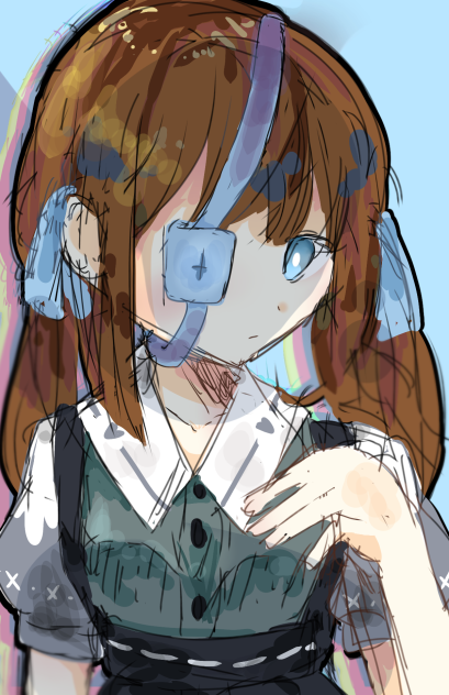青いリメイク