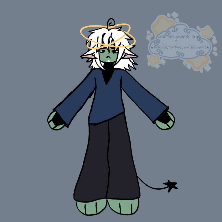 alien prince dude - ibisPaint