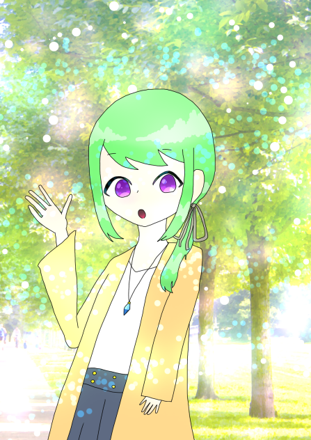 #ワラビちゃん#待ち合わせ