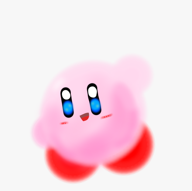 描き方変えたカービィたん