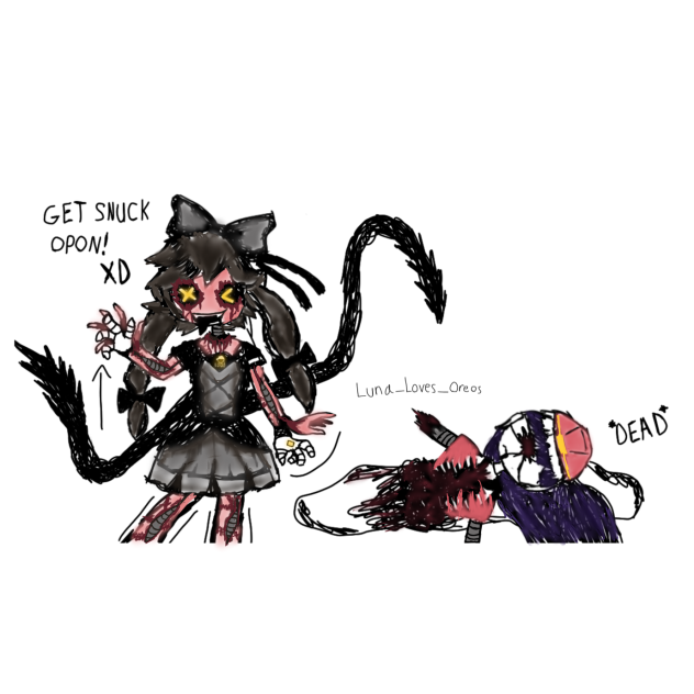 Cynessa drawing I made on FlipaClip