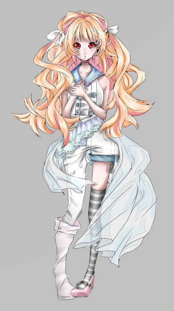 ふわふわヘアーっ娘(塗らせていただいた)