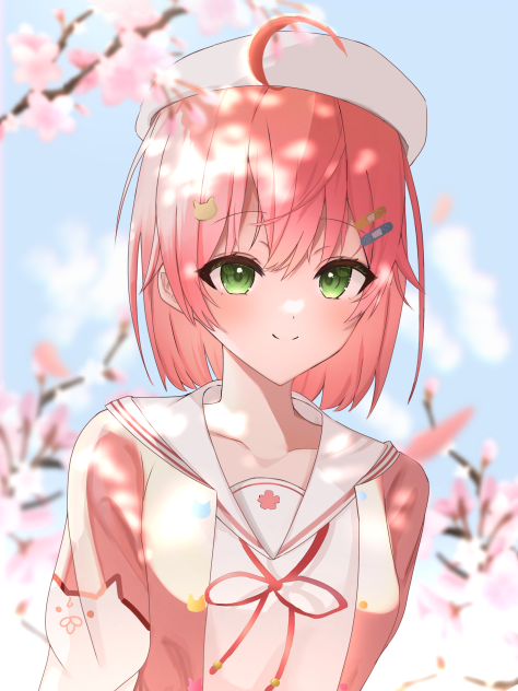 桜、綺麗だにぇ!