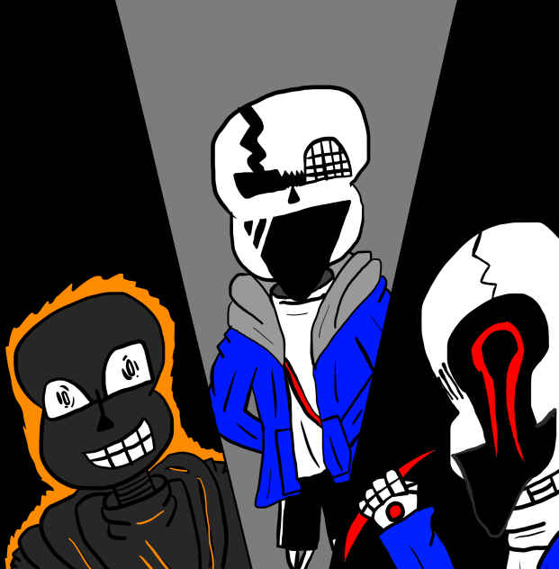 Gliched time trio