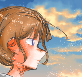 涙こらえて