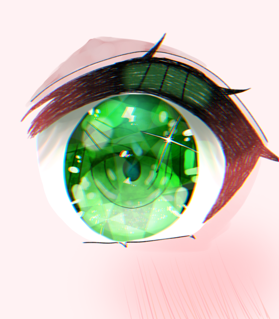 緑お目目