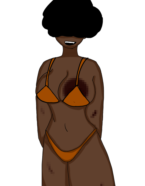 Lee in a bikini