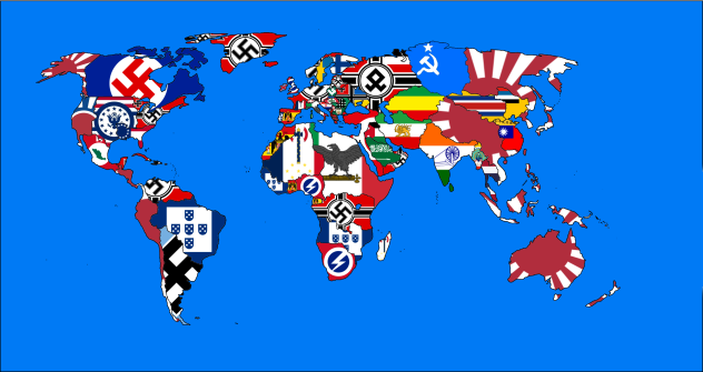 El mundo si ganará las potencias eje