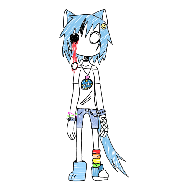 My oc but scene - ibisPaint