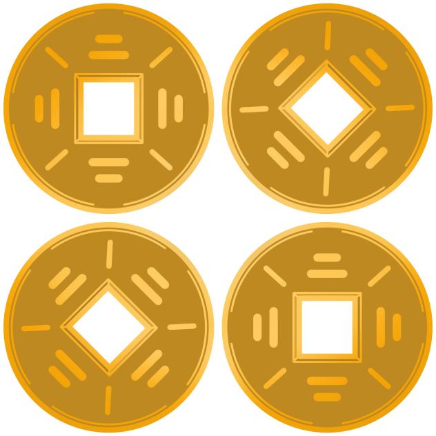 Old Coin Motif