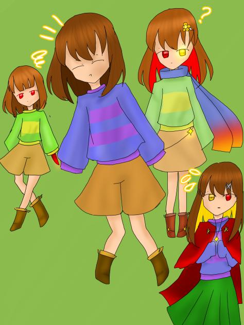 フリ&オリフリ&キャラ&オリキャラ集合絵！