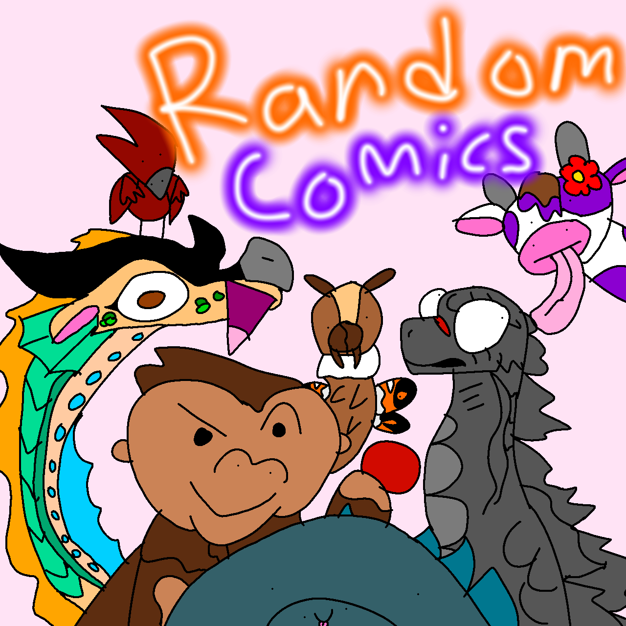 Random Comic Cover The Random Comics Cover - ibisPaint