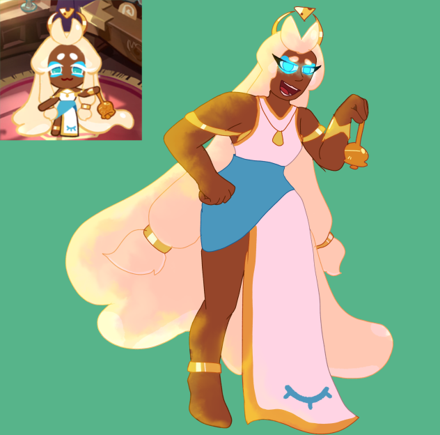 Mozzarella cookie drawing