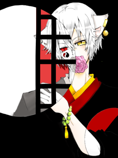 【塗った】化け猫。