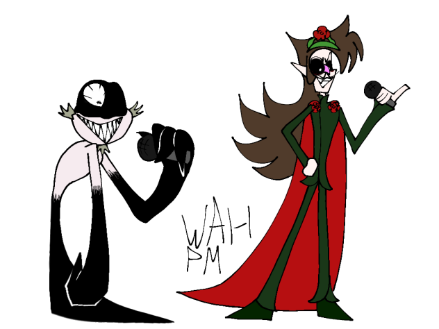 Escargoon and Waluigi