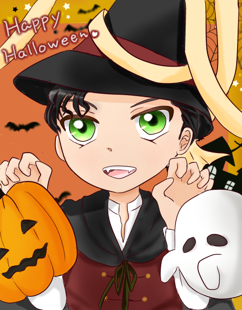 ハッピー　ハロウィン　赤井さん
