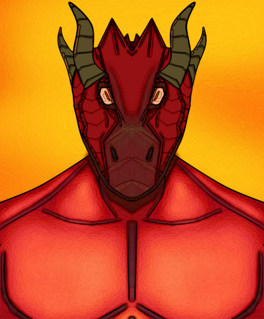 demon dragon - ibisPaint